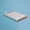 Klawiatura numeryczna Numpad Ścienna Kabel biała - 3024196