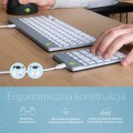 Klawiatura numeryczna Numpad Ścienna Kabel biała - 2986846