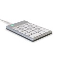 Klawiatura numeryczna Numpad Ścienna Kabel biała - 3024197