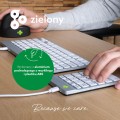 Klawiatura numeryczna Numpad Ścienna Kabel biała - 2986848