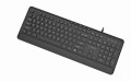 GEMBIRD KLAWIATURA PRZEWODOWA MULTIMEDIALNA SLIM, USB 5 KLAWISZY HOTKEYS, US LAYOUT, CZARNA - 2987141