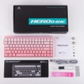 Klawiatura gasket HERO84 HE PINK+Gradient+Contour Dragon King switch RGB AULA - 3011287