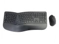 Conceptronic ORAZIO02ES klawiatura Dołączona myszka Biuro RF Wireless QWERTY Hiszpański Czarny - 2987199