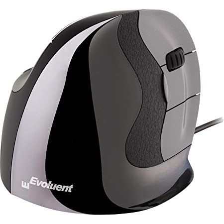 Mysz Evoluent VerticalMouse D Prawa średnia przewodowa antracytowa sprzedaż detaliczna - 2987648
