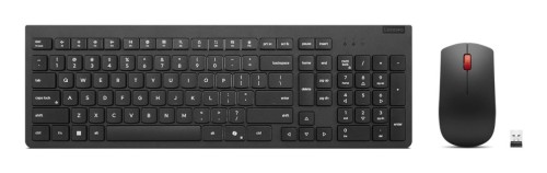 Lenovo 4X31R64457 klawiatura Dołączona myszka Biuro RF Wireless Belgijski, Angielski Czarny - 2987576