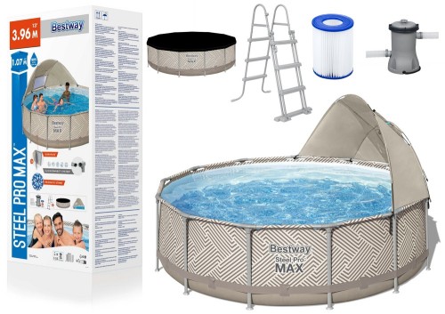 Bestway 20079 basen zewnętrzny naziemny Basen ramowy - 2998913
