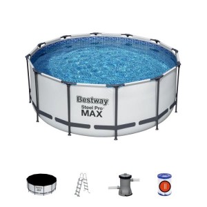 Bestway Steel Pro 56420 basen zewnętrzny naziemny Basen ramowy W kształcie okręgu 10250 l