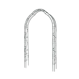 GARDEN ARCH 145X37.5X260CM