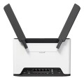 Mikrotik Chateau LTE7 ax router bezprzewodowy Gigabit Ethernet Dual-band (2.4 GHz/5 GHz) 4G Czarny, Biały - 3005411