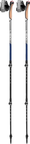 Kije trekkingowe LEKI NW Traveller Carbon, 90-130cm blue - 3025489