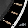 REBEL ACTIVE TRAMPOLINA PRO 10FT/305CM, SIATKA, DRABINKA RBA-8002 - 3011820