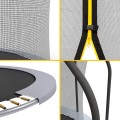 REBEL ACTIVE TRAMPOLINA PRO 10FT/305CM, SIATKA, DRABINKA RBA-8002 - 3011823