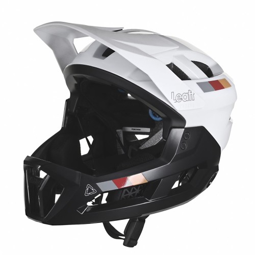 Kask rowerowy z wypinaną szczęką LEATT Helmet MTB Enduro 2.0 V23 rozmiar M (55-59cm) biały - 2989292