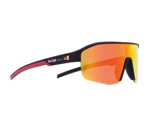 Okulary rowerowe Red Bull Spect Dundee - black/brown/red mirror CAT3 - 2989457