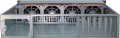 Inter-Tech 2U-20255 Rack Czarny, Stal nierdzewna - 2989740