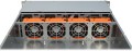 Inter-Tech IPC 2U-2408 Rack Czarny, Stal nierdzewna - 3011854