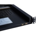 Inter-Tech KVM-1708 konsola rackowa 43,2 cm (17") 1280 x 1024 px Stal Czarny - 2989727