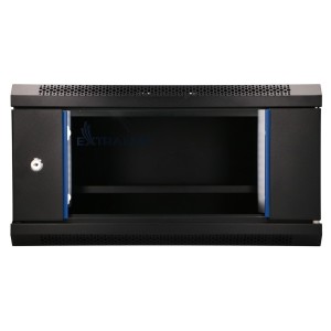 Extralink LITE 4U 530X400 WALL-MOUNTED RACKMOUNT CABINET BLACK Stojak wolnostojący/ścienny/podłogowy Czarny