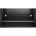 Extralink LITE 4U 530X400 WALL-MOUNTED RACKMOUNT CABINET BLACK Stojak wolnostojący/ścienny/podłogowy Czarny - 3005832