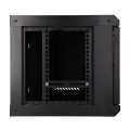 Extralink LITE 6U 530X400 WALL-MOUNTED RACKMOUNT CABINET BLACK Stojak wolnostojący/ścienny/podłogowy Czarny - 3005853