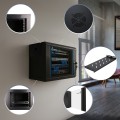 Extralink LITE 6U 530X400 WALL-MOUNTED RACKMOUNT CABINET BLACK Stojak wolnostojący/ścienny/podłogowy Czarny - 3005864