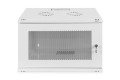 Digitus Szafa sieciowa wisząca 19" 7U rack 540x400, drzwi perforacja, szary, niedzielona, niezłożona, 60kg - 2991042