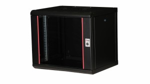 Equip EPM-09-6045-B-CBAA stojak 9U Szafa wisząca Czarny