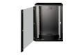Digitus Szafa sieciowa wisząca Unique 19" 16U rack 600x450, drzwi szyba, czarny, niedzielona, złożona, 100kg - 2991080