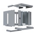EFB Elektronik WGX-1206GR.G1 stojak 12U Szafa wisząca Szary - 3005977