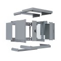 EFB Elektronik WGX-0906GR.G1 stojak 9U Szafa wisząca Szary - 3005985