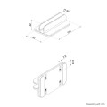 Neomounts NSLS300SILVER stojak na laptop Podstawka na notebooka Srebrny 43,2 cm (17") - 2993566
