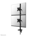 Neomounts DS60-600BL2V uchwyt / stojak do monitorów 81,3 cm (32") Biurko Czarny - 2993687