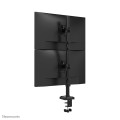 Neomounts DS60-600BL2V uchwyt / stojak do monitorów 81,3 cm (32") Biurko Czarny - 2993690