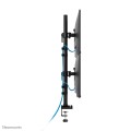 Neomounts DS60-600BL2V uchwyt / stojak do monitorów 81,3 cm (32") Biurko Czarny - 2993692