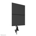 Neomounts DS60-600BL2V uchwyt / stojak do monitorów 81,3 cm (32") Biurko Czarny - 3029532