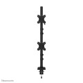 Neomounts DS60-600BL2V uchwyt / stojak do monitorów 81,3 cm (32") Biurko Czarny - 2993689