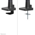 Neomounts DS70-256BL1 uchwyt / stojak do monitorów 144,8 cm (57") Biurko Czarny - 2993923