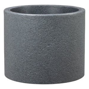 FLOWERPOT PLAS 130/50 SCHWARZ-GRANIT D50