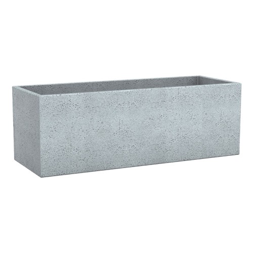 Scheurich C-Cube Long 240 Zewnętrzna Sadzarka w doniczce Wolnostojący Plastik Szary - 2994787