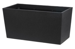 FLOWERPOT THERMO PATIO D76 BLACK