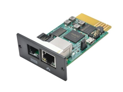 Moduł SNMP 1Gbps PowerWalker dla UPS VFI CG, CPG, CPH, C LCD, CRM, CRS, CW, RMG - 2995137