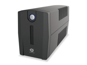 CONCEPTRONIC UPS 650VA/360W/2xSchuko/HID USB/RJ45in/Out bk