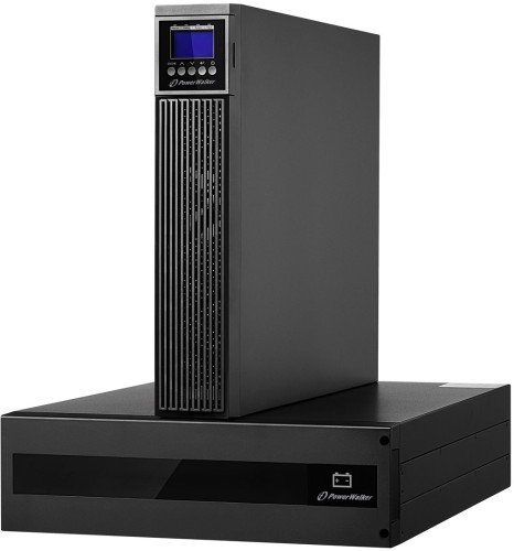 PowerWalker VFI 6000 RTG PF1 zasilacz UPS Podwójnej konwersji (online) 6 kVA 6000 W 2 x gniazdo sieciowe - 2995395