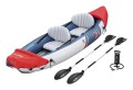 Bestway 65077 / 25 kajak sportowy 1 os. Wielobarwny Kopolimer akrylonitrylo-butadieno-styrenowy (ABS), Aluminium, Polipropylen (PP), Polichlorek winylu (PVC) Nadmuchiwany kajak - 2997808