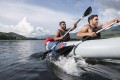 Bestway 65077 / 25 kajak sportowy 1 os. Wielobarwny Kopolimer akrylonitrylo-butadieno-styrenowy (ABS), Aluminium, Polipropylen (PP), Polichlorek winylu (PVC) Nadmuchiwany kajak - 2997802