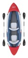 Bestway 65077 / 25 kajak sportowy 1 os. Wielobarwny Kopolimer akrylonitrylo-butadieno-styrenowy (ABS), Aluminium, Polipropylen (PP), Polichlorek winylu (PVC) Nadmuchiwany kajak - 2997809