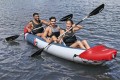 Bestway 65132 / 25 kajak sportowy 1 os. Wielobarwny Kopolimer akrylonitrylo-butadieno-styrenowy (ABS), Aluminium, Polipropylen (PP), Polichlorek winylu (PVC) Nadmuchiwany kajak - 2997852