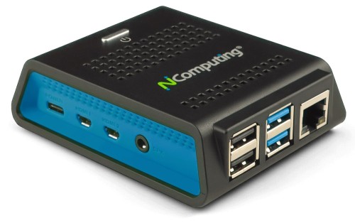 Mini komputer NComputing RX-series RX420 RDP - USFF - keine CPU - PC - 1.5 GHz - 3023319