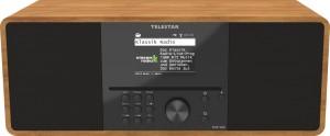 Telestar 5701300 radio Internet Cyfrowy Drewno