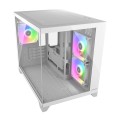 COUGAR CGR-2QA6W-RGB Mini Tower Biały - 3004411